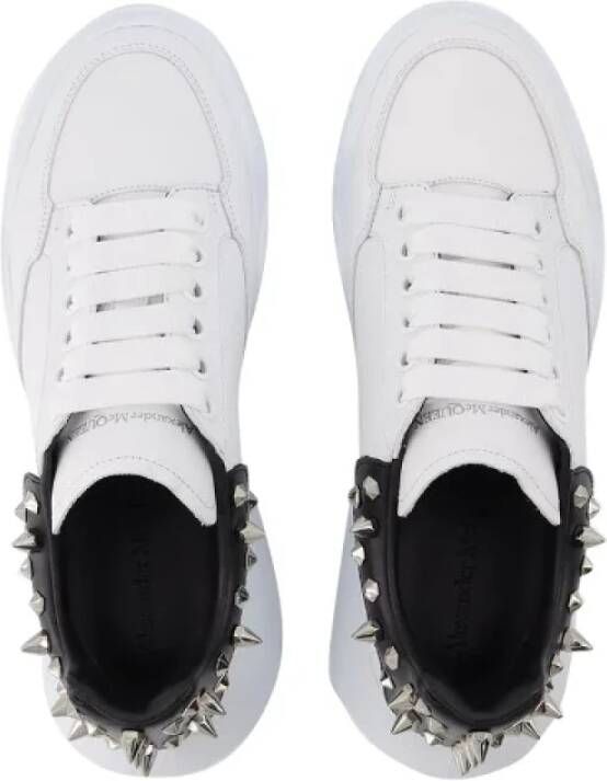 Alexander McQueen Pre-owned Leather sneakers White Heren