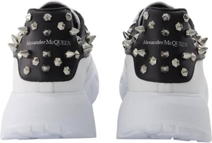 Alexander McQueen Pre-owned Leather sneakers White Heren