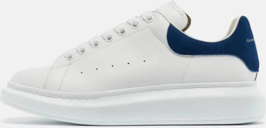 Alexander McQueen Pre-owned Leather sneakers White Heren