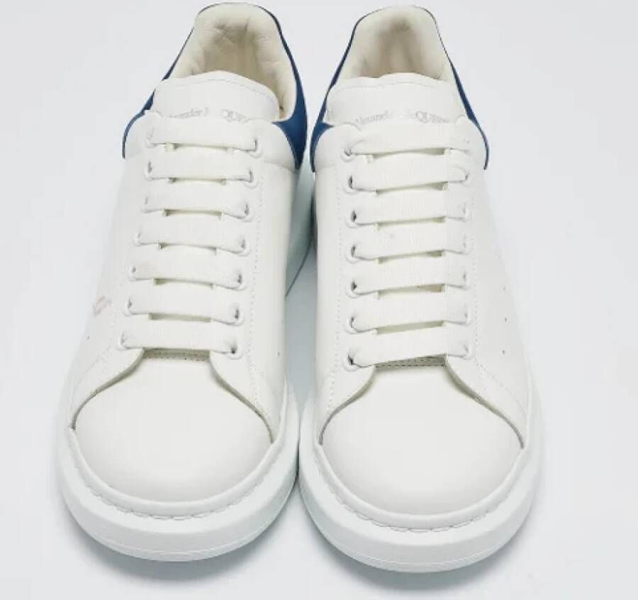 Alexander McQueen Pre-owned Leather sneakers White Heren