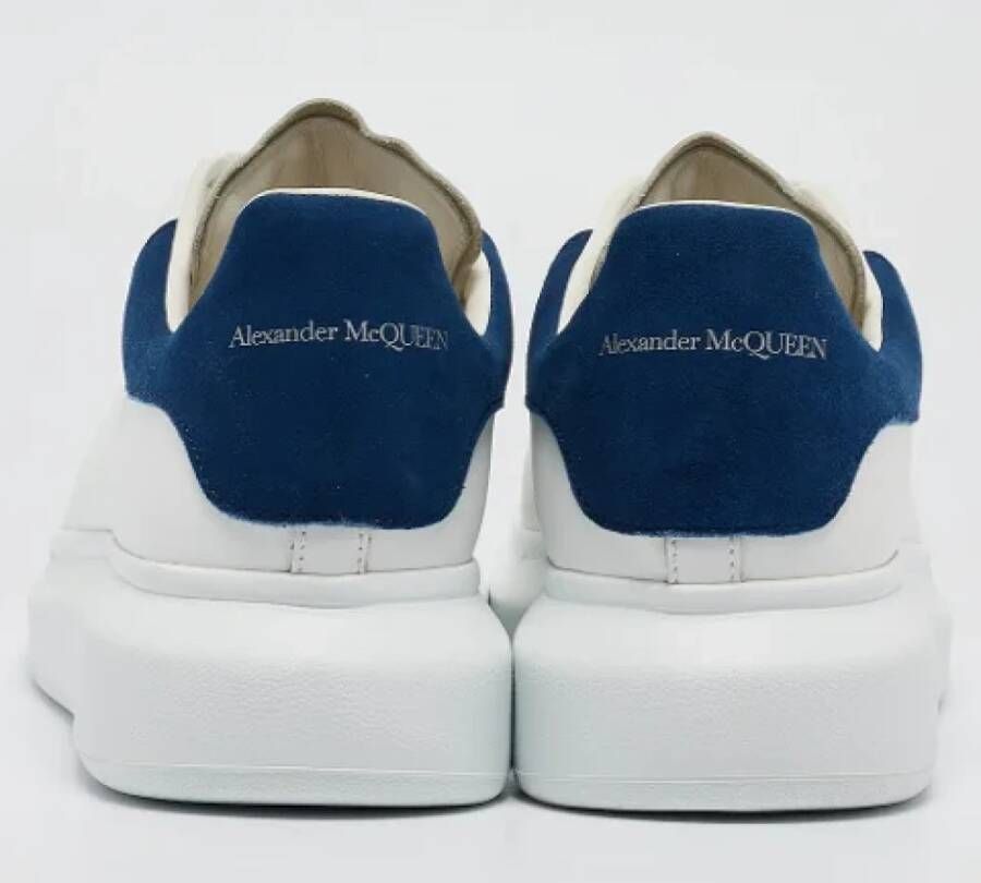 Alexander McQueen Pre-owned Leather sneakers White Heren