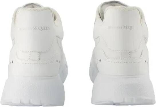 Alexander McQueen Pre-owned Leather sneakers White Heren