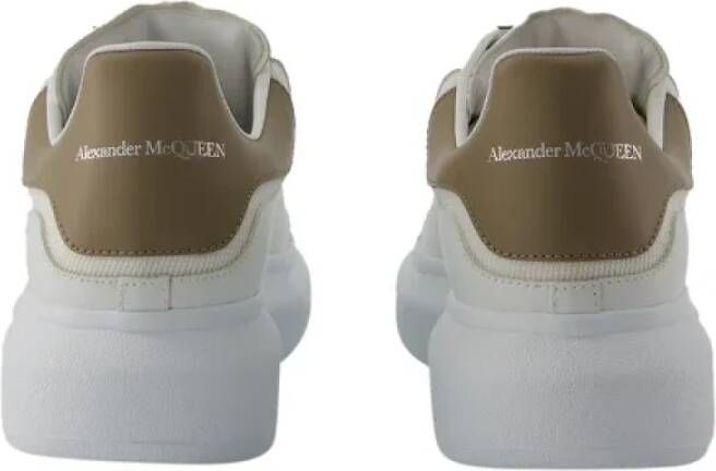 Alexander McQueen Pre-owned Leather sneakers White Heren