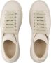 Alexander McQueen Pre-owned Leather sneakers White Heren - Thumbnail 4