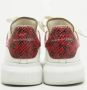 Alexander McQueen Pre-owned Leather sneakers White Heren - Thumbnail 5