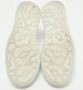 Alexander McQueen Pre-owned Leather sneakers White Heren - Thumbnail 6