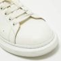 Alexander McQueen Pre-owned Leather sneakers White Heren - Thumbnail 7