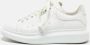 Alexander McQueen Pre-owned Leather sneakers White Heren - Thumbnail 2