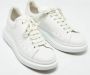 Alexander McQueen Pre-owned Leather sneakers White Heren - Thumbnail 4