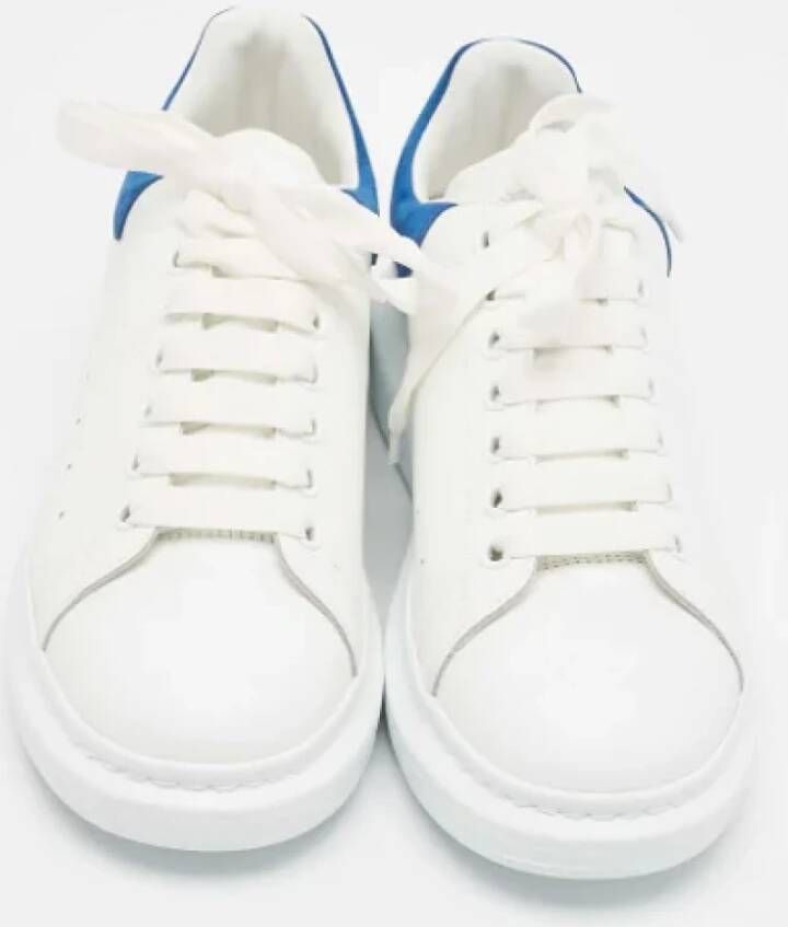 Alexander McQueen Pre-owned Leather sneakers White Heren