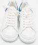 Alexander McQueen Pre-owned Leather sneakers White Heren - Thumbnail 3