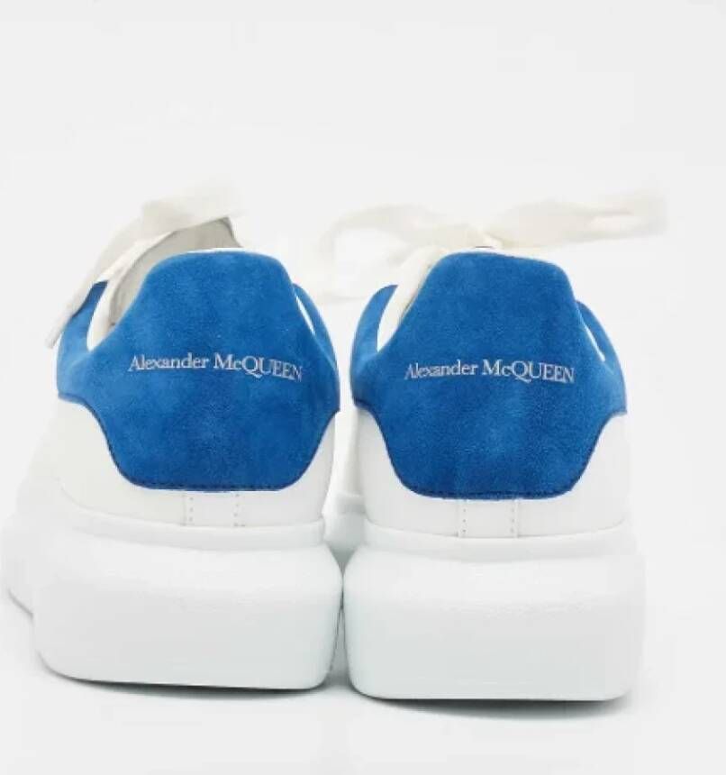 Alexander McQueen Pre-owned Leather sneakers White Heren