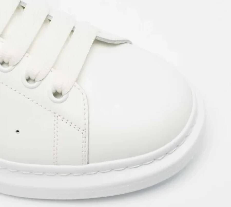 Alexander McQueen Pre-owned Leather sneakers White Heren