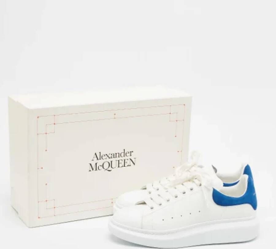 Alexander McQueen Pre-owned Leather sneakers White Heren