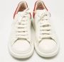 Alexander McQueen Pre-owned Leather sneakers White Heren - Thumbnail 3