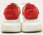 Alexander McQueen Pre-owned Leather sneakers White Heren - Thumbnail 5