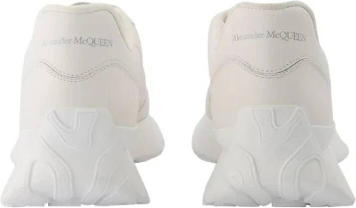 Alexander McQueen Pre-owned Leather sneakers White Heren