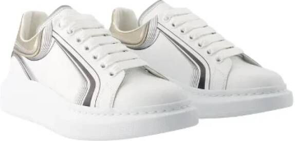 Alexander McQueen Pre-owned Leather sneakers White Heren