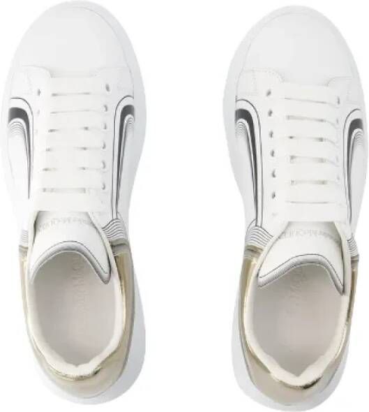 Alexander McQueen Pre-owned Leather sneakers White Heren