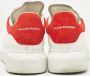 Alexander McQueen Pre-owned Leather sneakers White Heren - Thumbnail 5