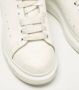 Alexander McQueen Pre-owned Leather sneakers White Heren - Thumbnail 8