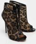 Alexander McQueen Pre-owned Mesh boots Black Dames - Thumbnail 4