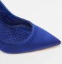 Alexander McQueen Pre-owned Satin heels Blue Dames - Thumbnail 7