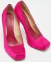 Alexander McQueen Pre-owned Satin heels Pink Dames - Thumbnail 4