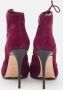 Alexander McQueen Pre-owned Suede boots Red Dames - Thumbnail 5