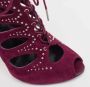 Alexander McQueen Pre-owned Suede boots Red Dames - Thumbnail 8