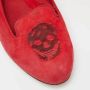 Alexander McQueen Pre-owned Suede flats Red Dames - Thumbnail 7