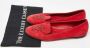 Alexander McQueen Pre-owned Suede flats Red Dames - Thumbnail 9