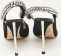 Alexander McQueen Pre-owned Suede heels Black Dames - Thumbnail 3