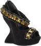 Alexander McQueen Pre-owned Suede heels Black Dames - Thumbnail 2