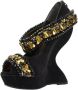 Alexander McQueen Pre-owned Suede heels Black Dames - Thumbnail 4