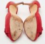 Alexander McQueen Pre-owned Suede heels Red Dames - Thumbnail 6