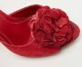 Alexander McQueen Pre-owned Suede heels Red Dames - Thumbnail 7