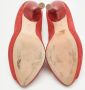 Alexander McQueen Pre-owned Suede heels Red Dames - Thumbnail 6