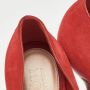 Alexander McQueen Pre-owned Suede heels Red Dames - Thumbnail 8