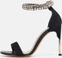 Alexander McQueen Pre-owned Suede sandals Black Dames - Thumbnail 2