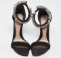 Alexander McQueen Pre-owned Suede sandals Black Dames - Thumbnail 3