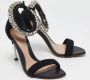 Alexander McQueen Pre-owned Suede sandals Black Dames - Thumbnail 4