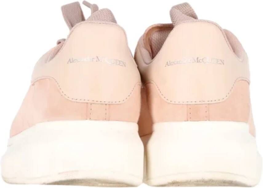 Alexander McQueen Pre-owned Suede sneakers Pink Dames