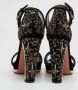 Alexander McQueen Pre-owned Velvet sandals Black Dames - Thumbnail 3