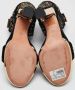 Alexander McQueen Pre-owned Velvet sandals Black Dames - Thumbnail 4