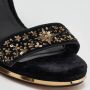 Alexander McQueen Pre-owned Velvet sandals Black Dames - Thumbnail 5