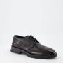 Alexander mcqueen Punk Derbies Leren Veterschoenen Black Heren - Thumbnail 2