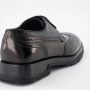 Alexander mcqueen Punk Derbies Leren Veterschoenen Black Heren - Thumbnail 4