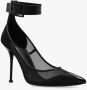 Alexander mcqueen Punk Stiletto Hakken Black Dames - Thumbnail 10