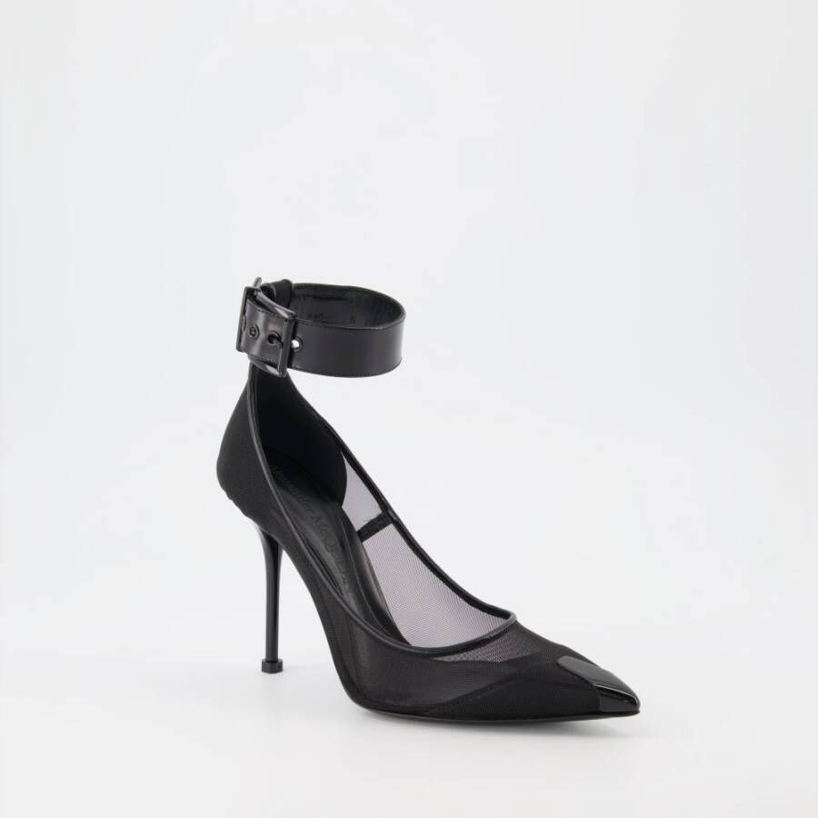 alexander mcqueen Punk Stiletto Hakken Black Dames